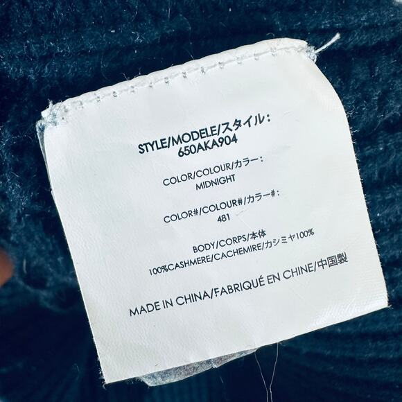 MICHAEL KORS Designer Cashmere sequin Open Knit Top Womans Small - Picture 8 of 12